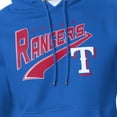 thumbnail image 3 of Men's Starter Royal Texas Rangers Modern Tailsweep Fleece Tri-Blend Pullover Hoodie, 3 of 3