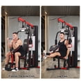 thumbnail image 7 of Fitvids LX750 Multifunctional Full Home Gym System Workout Station with 122.5 Lbs Weight Stack, One Station, Comes with Installation Instruction Video, Ships in 5 Boxes, 7 of 7
