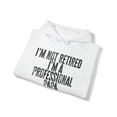 thumbnail image 4 of Retired Papa Retirement Grandpa Fathers Day Hoodie, Gifts Hooded Sweatshirt, 4 of 4