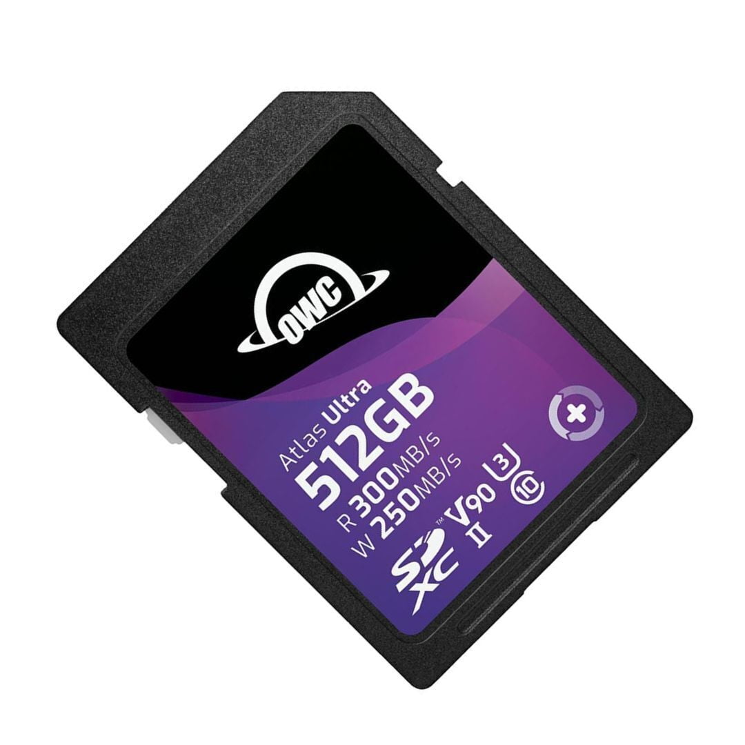 OWC Atlas Ultra 512GB SDXC Flash Memory Card