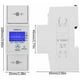 thumbnail image 4 of energy meter 80A 230V 50Hz energy meter - DDS015 DIN rail mounted energy meter - MSBD, 4 of 5