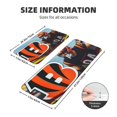 thumbnail image 4 of Juego de 2 alfombrillas de cocina de terciopelo de cristal con el logotipo del equipo de fútbol de los Bengals, alfombrilla absorbente antideslizante para el hogar, el dormitorio y la cocina, 4 of 6