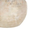 thumbnail image 5 of DecMode 11" Antique Short Wide Beige Ceramic Vase with Shades of Pink, 5 of 9