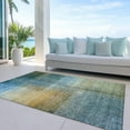 thumbnail image 6 of Addison Rugs Chantille Indoor/Outdoor Transitional Modern Blue Washable Rectangle Rug, 10' x 14', 6 of 6