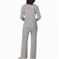 thumbnail image 2 of Nautica Womens 2 Piece Fleece Pajama Sleepwear Set(Mixed Grey - XXL), 2 of 3