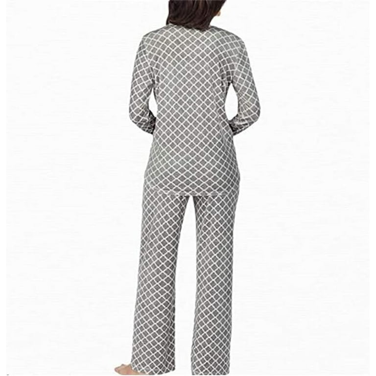 Nautica women's cotton pajamas set hotsell