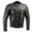 Black, variant on Milwaukee Leather LKM17015 Men's Premium Black Leather Vented Racer Style Motorcycle Bker Jacket w/ CE Armor 3X-Large