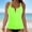 Mint Green, variant on NMMUED Womens Tankini Tops Only Tummy Control Swim Tank Top Ruched Swimsuit Top Bathing Suit Top No Bottom Black L