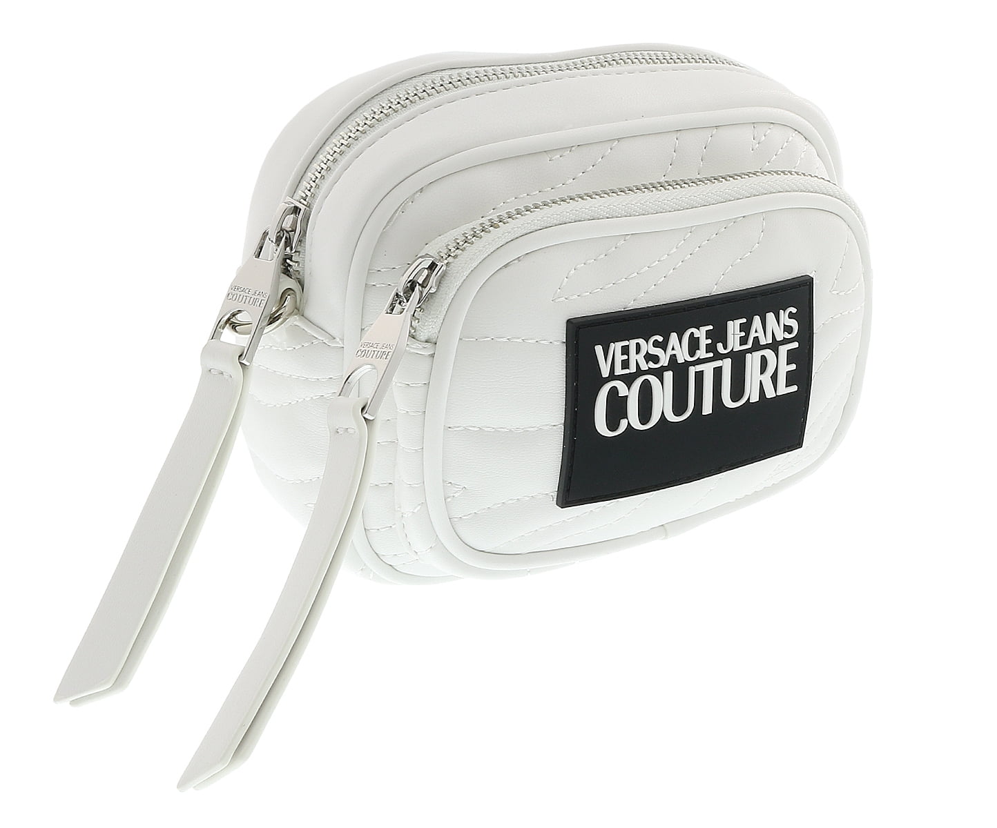 Versace Jeans Couture White Small Quilted Crossbody/Shoulder Bag