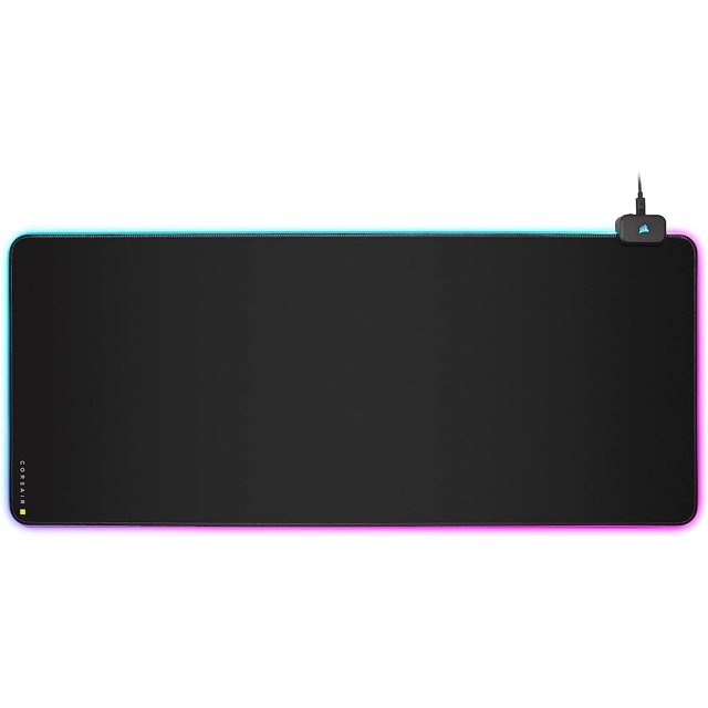 Reacondicionado Alfombrilla de ratón para juegos Corsair MM700 RGB, tela extendida, 930 x 400 mm