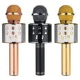 thumbnail image 2 of WS858 Wireless Bluetooth Karaoke Microphone  3-in-1 Portable Handheld Karaoke Mic Speaker Machine (with Carring bag) Christmas Birthday Home Party for Android//PC or All Smartphone, 2 of 9