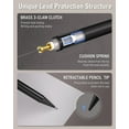 thumbnail image 3 of czcpp-0.5 & 0.7 mm Mechanical Pencil Set with Case - 2PCS Metal Mechanical Pencils, 8 Tubes HB #2 Lead Refills, 2PCS 4B Erasers and 18PCS Eraser Refills for Writing Drafting, 3 of 4