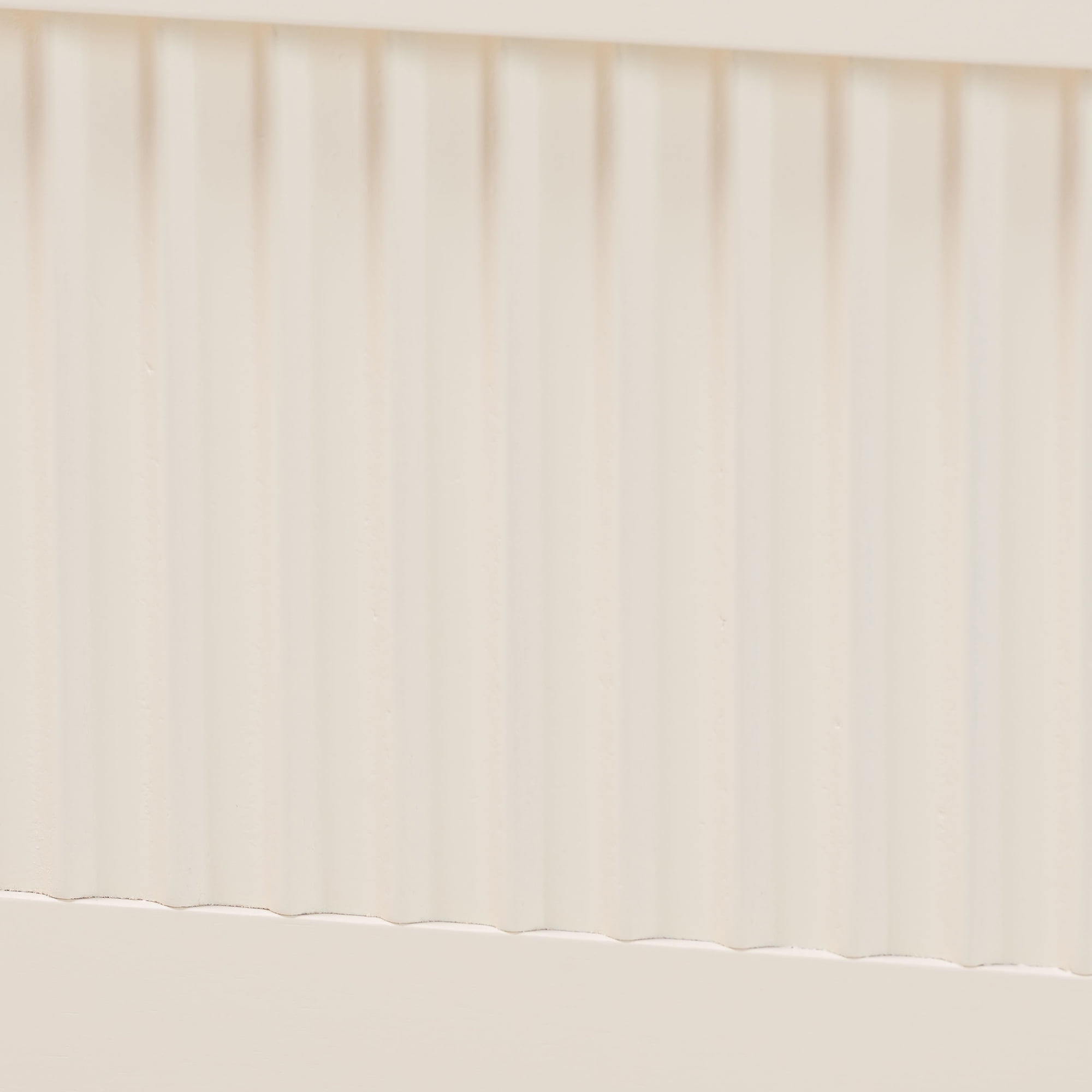 Baxton Studio Primrose Mid-Century Canopy Bed, King, Ivory