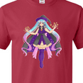 thumbnail image 4 of Inktastic Beautiful Purple Anime Witch T-Shirt, 4 of 5