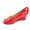 Red, variant on Doris-12 Women's Open Peep Toe Patent Wedge Heel Shoes