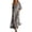 Black, variant on Unir Women's Summer Maxi Dress, One-Shoulder Striped Short Sleeve Loose Casual Dress with Flowy Hem, 1PC, S-XXL