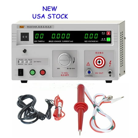 TECHTONGDA 5KV AC Insulation Tester Withstand Electrical Resistance Digital Voltage
