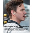 thumbnail image 3 of TOZO NC20 Pro AI Translation Earbuds- 100+ Languages, Active Noise Cancelling Earbud, 80H, Hi-Res Audio, 6 Mics AI Clear Calls, Dual Pairing, In-Ear Detection, App-32EQ, Waterproof, Wireless Charging, 3 of 9