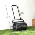 thumbnail image 3 of Outsunny 20" Push/Tow Behind Lawn Roller, 11 Gal Water/136 Lb Sand, Black, 3 of 10
