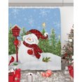 Shower Curtain Waterproof for Bathroom 72x72 Inch, Christmas Xmas Tree