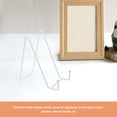 thumbnail image 2 of Metal Frame Plate Stand for Display 1 Set Photo Easel Stand Holder, 2 of 6