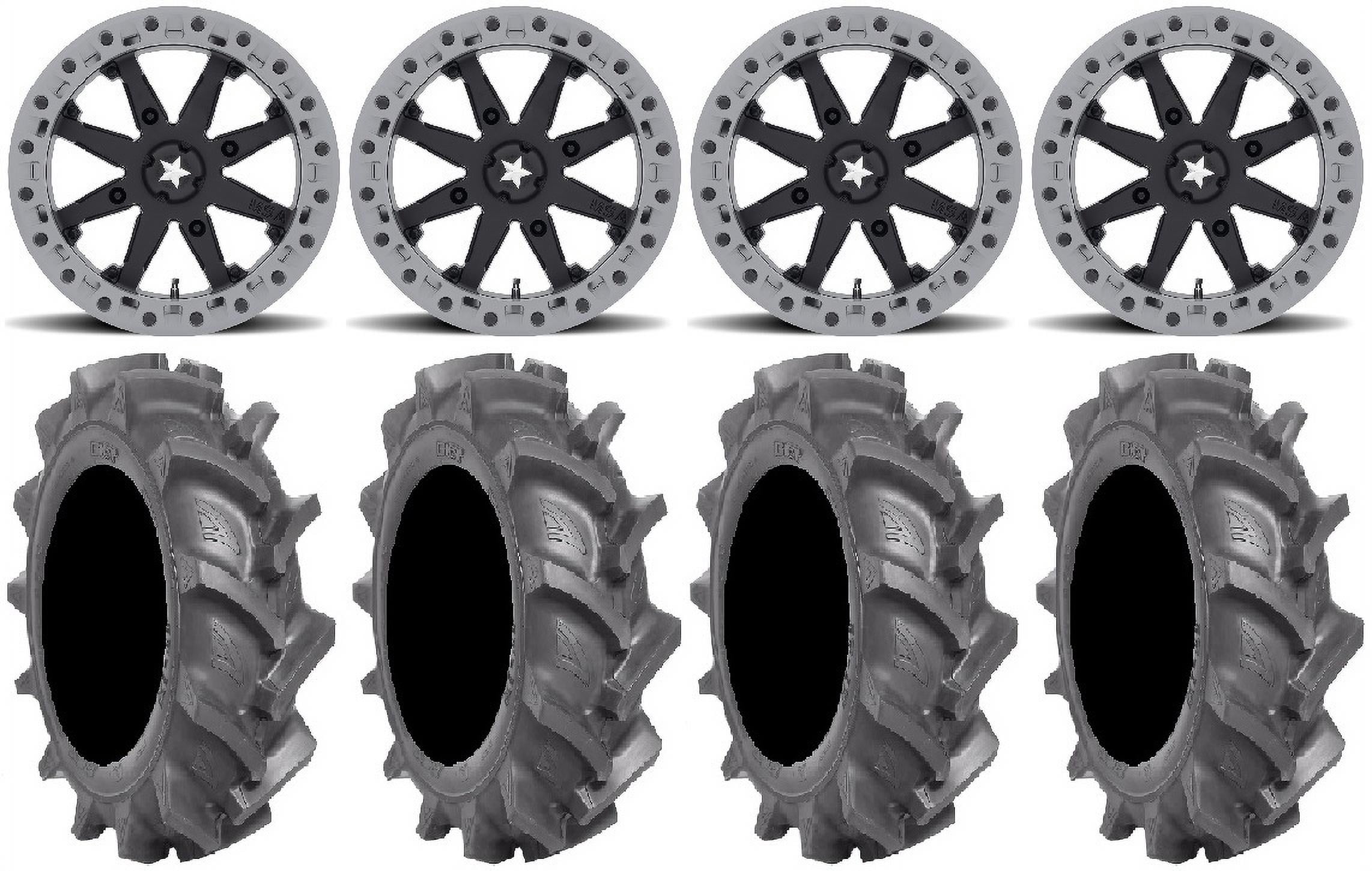 RockTrix RT104 4pc 14in ATV Wheels 4x110 Rims, 14x7, Nigeria | Ubuy