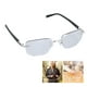 thumbnail image 1 of Gafas De Edad Avanzada, Gafas Multifocus Sin Borde De Sujeción Cómoda Para Hombres Para Lectura De Libros De Periódicos, 1 of 7