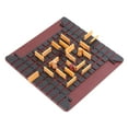 thumbnail image 4 of Juegos de mesa Ajedrez,Juegos de mesa de batalla para dos jugadores Ajedrez de madera,Juego de estrategia tradicional Juego de ajedrez para niños,Juego interactivo de ajedrez Juego de 26x26cm, 4 of 9