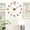 Red, variant on VALSEEL Wall Decor Frameless Large DIY Wall Mute Clock Frameless Mirror Wall Clock for Living Room Home Office Decoration Stickers 60CM Wall Art