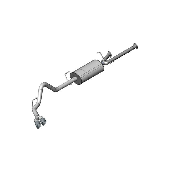 Corsa Performance 14916 Sport Cat-Back Exhaust System Fits 11-17 Tundra Fits select: 2011-2012 TOYOTA TUNDRA, 2018 TOYOTA TUNDRA CREWMAX SR5