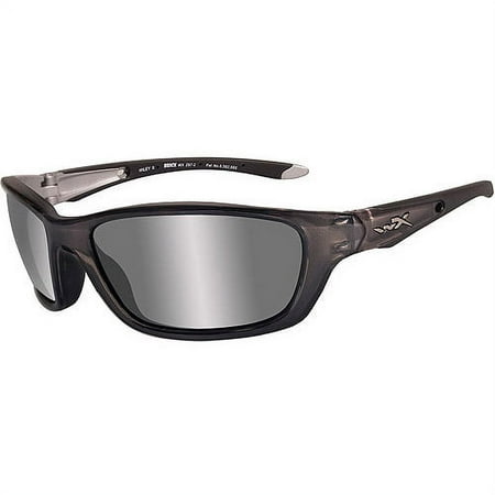 WILEY X 855 Wiley X - Brick Glasses, Silver Flash(Smoke Grey) Lens/Crystal Metallic Frame