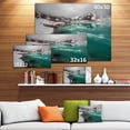 thumbnail image 3 of Lake With Icy Topped Mountains - Extra Large Landscape Canvas Art Print, 3 of 4