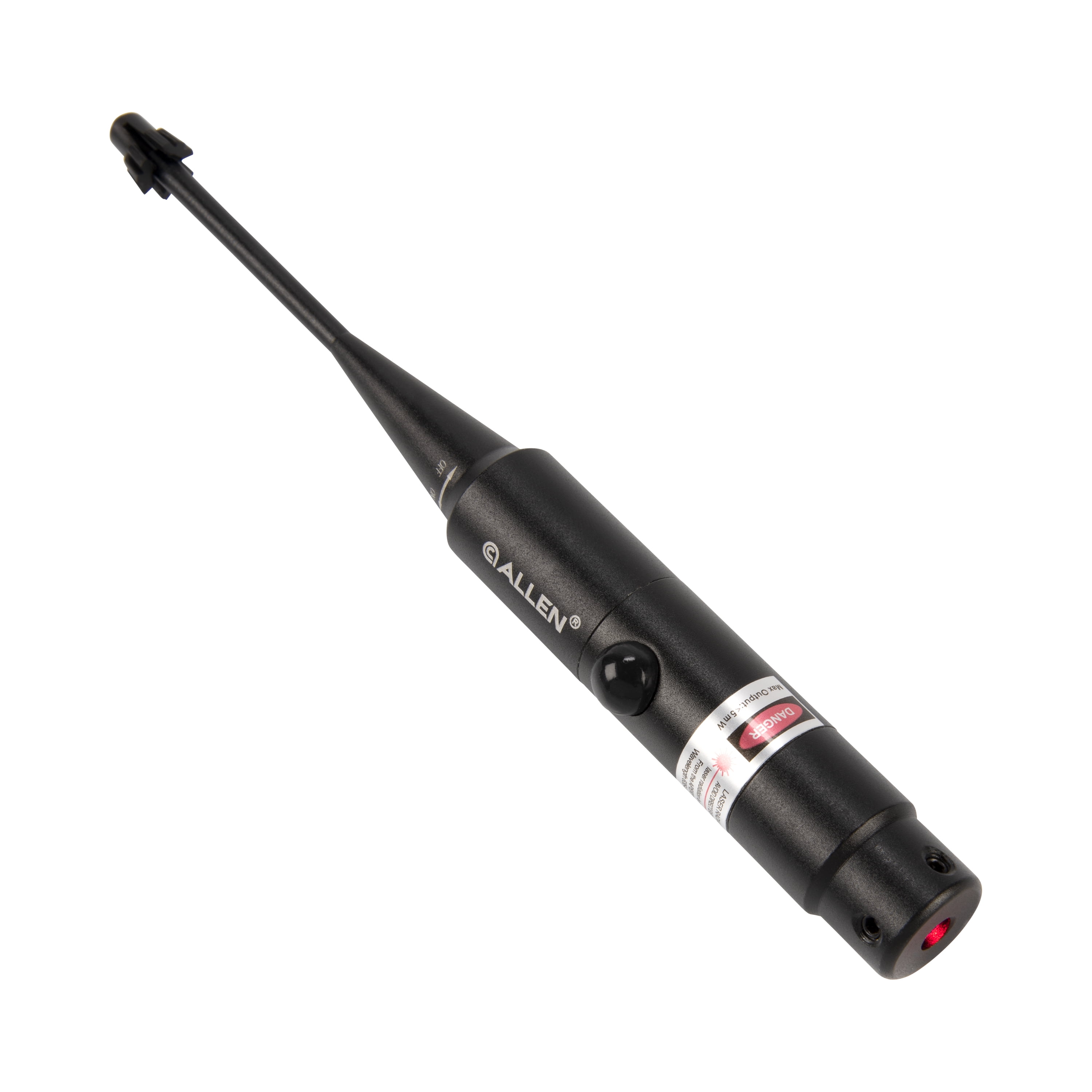 Allen Laser Bore Sighter, Multi-Caliber Plus 12 Gauge Shotgun, Adjustable Calibers