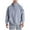 Light Blue, variant on BADHUB Men's 1/4 Button Up Hoodies Cotton Solid Long Sleeve Casual Sweatshirts Drop Shoulder Hooded Pullver with Kangaroo Pocket Fall Savings Beige,XXXL