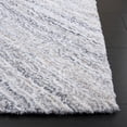 thumbnail image 3 of Safavieh Glory Maksim Abstract Shag Runner Rug, Ivory/Light Blue, 2'3" x 8', 3 of 10