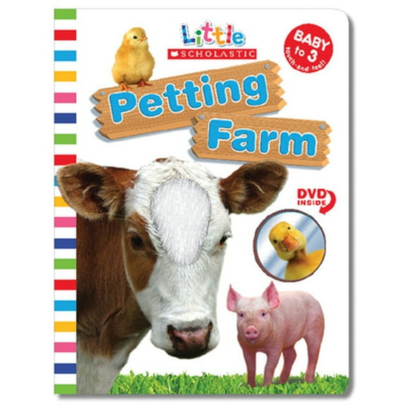 Pre-Owned Petting Farm: Board Book and DVD Set [With DVD] (Board book) 0439885582 9780439885584