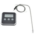 thumbnail image 1 of BBQ , Cooking  LED Display Easy To Operate Smart Digital Manual Setting with Probe for Cooking for BBQ for Baking Black,White, 1 of 8