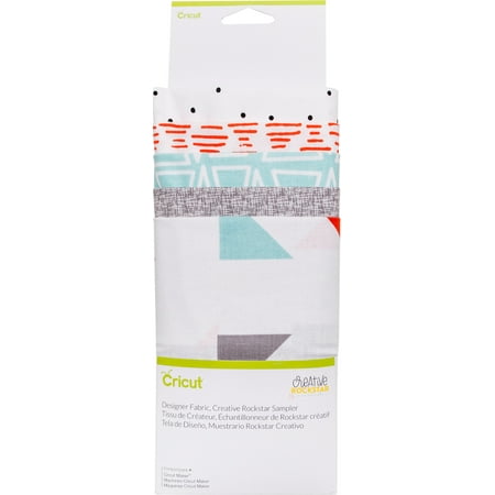 UPC: 0093573836039 | Cricut Designer Fabric  Creative Rockstar Sampler – 12 X26  5 Sheets