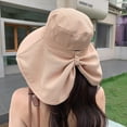 thumbnail image 4 of SikaFu Protective Neck Of Sun Hat Female Sunscreen Covers Face -Proof Anti -Ultraviolet Summer Shading Big Hat Spring And Autumn Outdoor Fisherman Hat, 4 of 9
