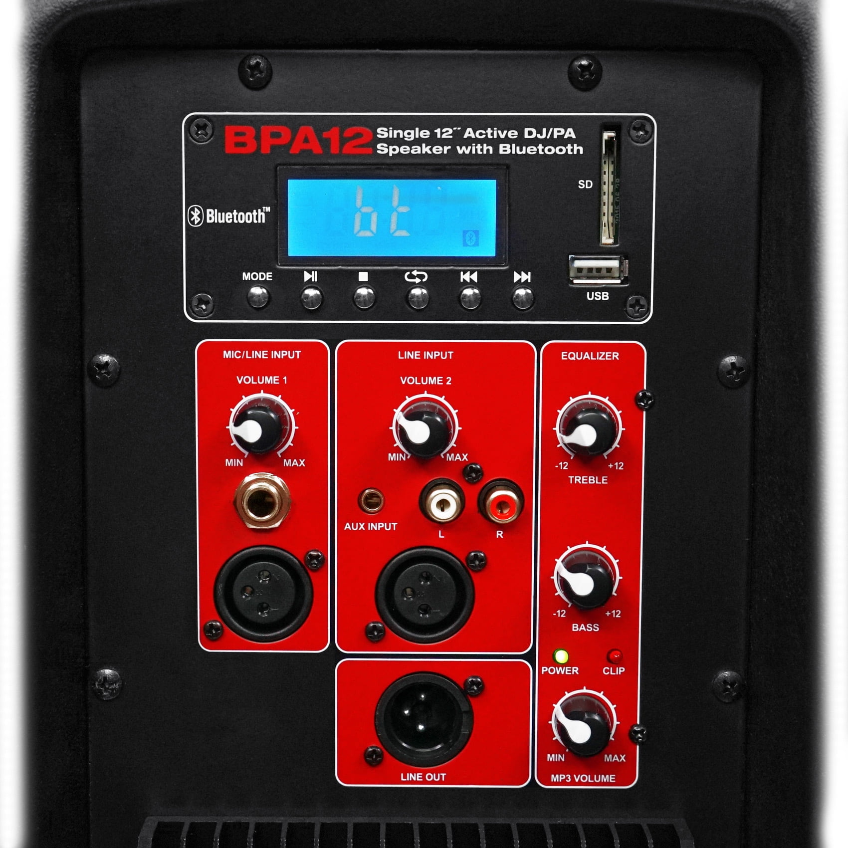 Rockville DJ Package w/ (2) 12" Active Speakers+Dual Mount+15" Powered Subwoofer