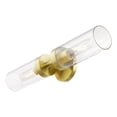 thumbnail image 5 of 16172-12 Livex Lighting Ludlow - 2 Light ADA Bath Vanity In Nautical Style-19.25 Inches Tall and 4.25 Inches Wide-Satin Brass Finish, 5 of 16