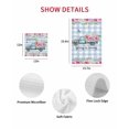 thumbnail image 7 of Spring Kitchen Dish Towels for Drying Dishes Set of 2, Truck Botanical Rose Leaves Blue White Plaid Waffle Weave Microfiber Hand Tea Bathroom Towels Quick Dry & Absorbent Towel 12x12, 7 of 7