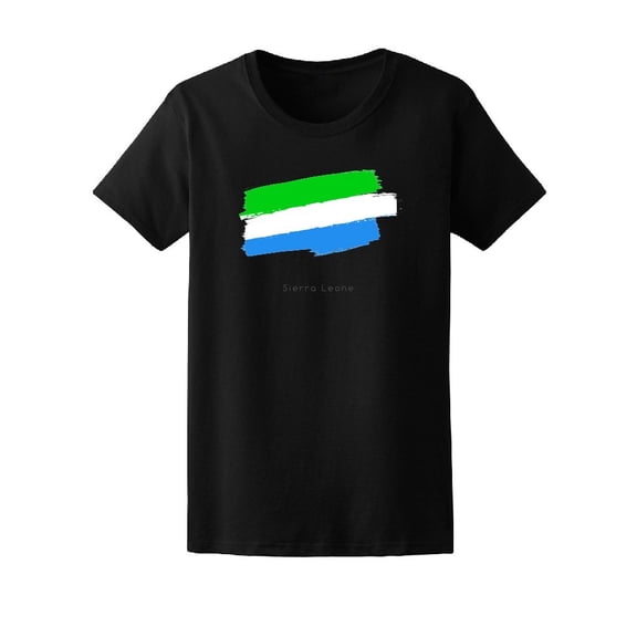 Sierra Leone Flag Tee Men's -Image by Shutterstock