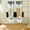 Black, variant on Fancyes Dry Food Cereal Dispenser Candy Dispenser Jar Multifunction 1.5L Each Kitchen Storage Container Wall Mount Canister for Snack