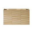 thumbnail image 3 of Cascade 36" Wall-Mounted Bathroom Vanity Cabinet without Top in Natural Oak, 3 of 7