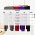 thumbnail image 3 of QSXADF Women Jogger Pajama Pants Long Lounges Bottoms Solid Color Loose Elastic Waist Plus Size Breathable For Women Pants Home Sleepwear Ladies Loungewear, 3 of 5