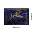 thumbnail image 4 of ZICANCN Constellation Lion Star Sign Area Rugs Doormat , Facecloth Non-Slip Floor Mat Rug for Living Room Kitchen Sink Area Indoor Outdoor Entrance 36"x24", 4 of 9