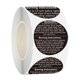 thumbnail image 2 of Etiquetas de seguridad Wosthever 500 pegatinas para velas 1.5 pulgadas Negro, 2 of 6