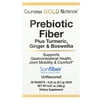 California Gold Nutrition Prebiotic Fiber Plus Turmeric, Ginger, & Boswellia, 30 Packets, 0.22 oz (6.3 g) Each