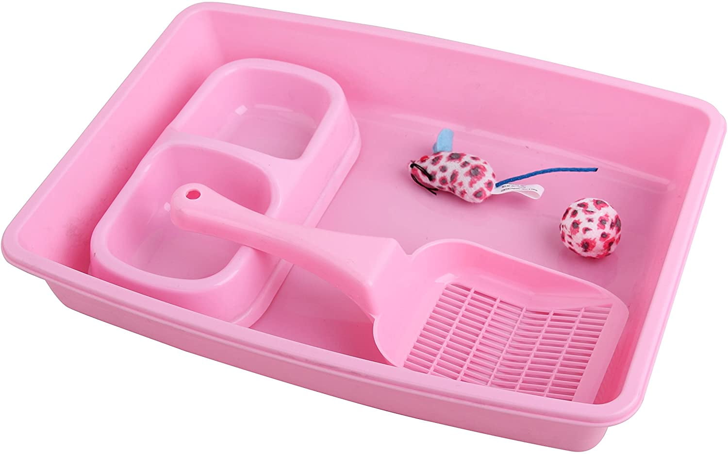 pink litter tray